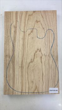 Body Swamp Ash, Unique Piece #055, 1-pc,   550x352x49mm